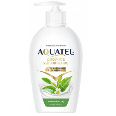 AQUATEL Крем-мыло жидкое "Зеленый чай" 280гр. 5258 