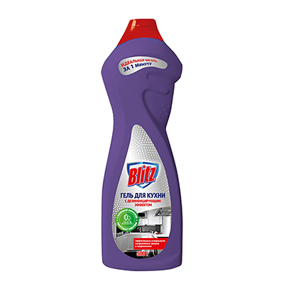 Blitz NART Гель для кухни и ванной с антибактериальным эффектом 500г.