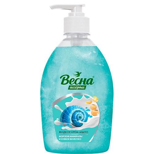ВЕСНА Крем-мыло жидкое туалетное Ассорти 
