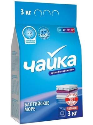 Чайка Стиральный порошок автомат "Балтийское море" 3кг универсальный 