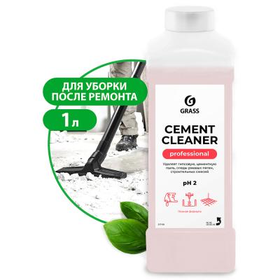 ГРАСС Очиститель после ремонта "Cement  Cleaner"(1л) (12шт) 217100