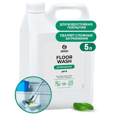 ГРАСС Средство для мытья пола (нейтральное) "Floor wash"(5л) (4шт) 125195/250111