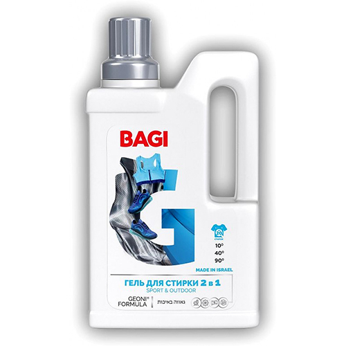Bagi Гель для стирки концентрированный Sport&Outdoor 2в1 950мл