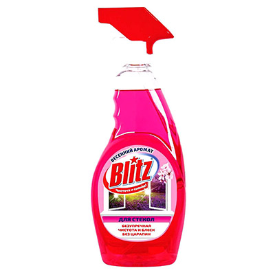 Blitz  Средство для стекол Весенний аромат (курок) 500мл.