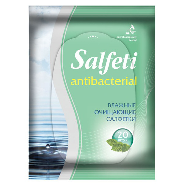 Salfeti antibacterial №20 Влажные салфетки очищающие 80967