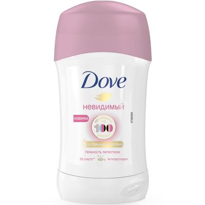 Dove Дезодорант стик женский Невидимый "Нежность лепестков " 40 мл