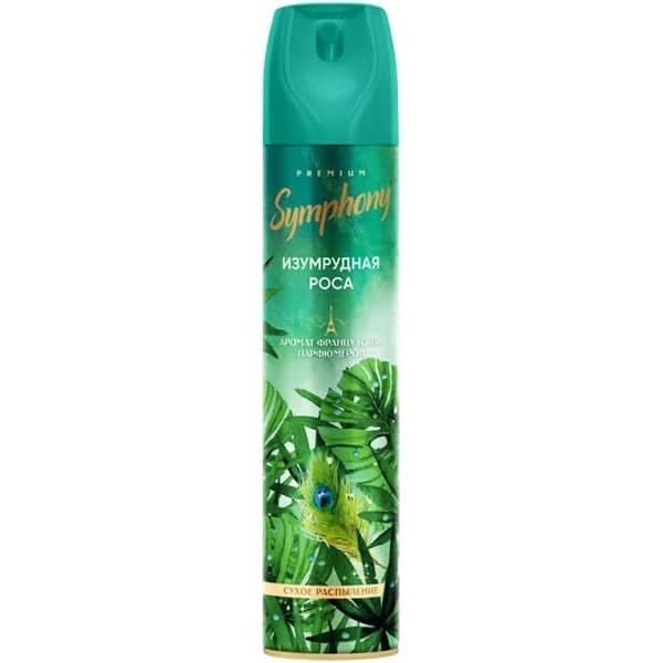 Освежитель воздуха Symphony - изумрудная роса 300 см3 Premium