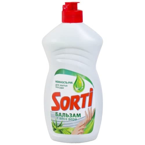 Нэфис СОРТИ Средство д/посуды 450мл бальзам с алоэ вера 1092-3