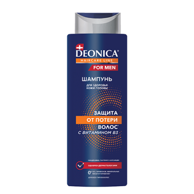 DЕONICA FOR MEN Шампунь Защита от потери волос *6 380 мл /11-411