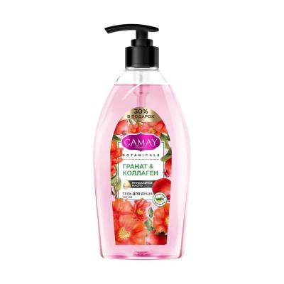 CAMAY Botanicals Гель для душа "Цветы граната" 750мл (8шт)