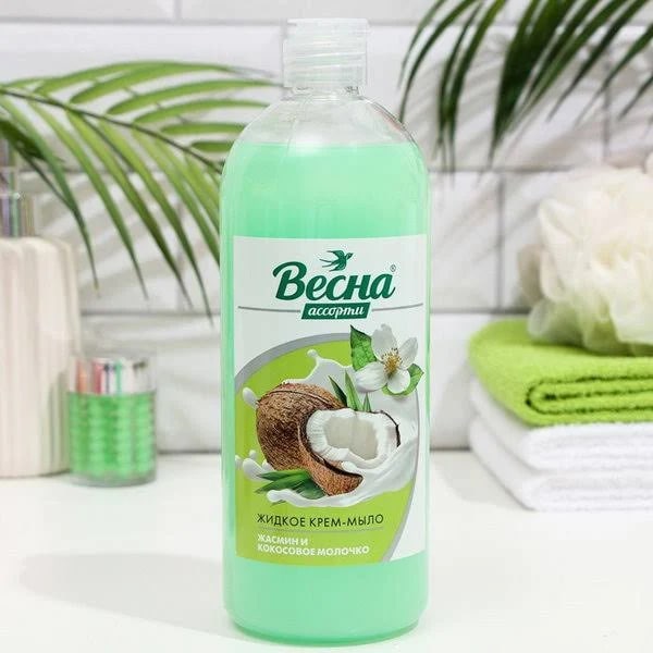 ВЕСНА Крем-мыло жидкое туалетное Ассорти 