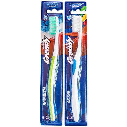 GRENDY Зубная щётка B-28 