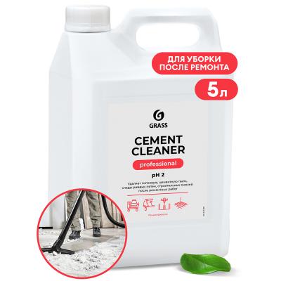 ГРАСС Очиститель после ремонта"Cement  Cleaner"(5.5кг) (4шт) 125305