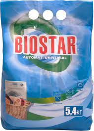 BIOSTAR Стиральный порошок автомат 5,4 кг  мешок /3шт