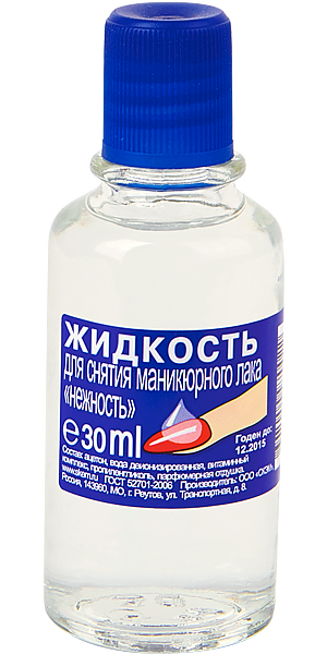 *Скэм* *Нежность* Жидкость  д/сн.лака стекло 30мл