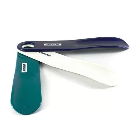 Дивидик Рожок для обуви 19см (белый,бирюзовый,синий)