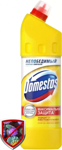 Domestos Лимон (Желтый) 1л  /12шт