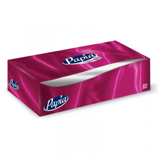 PAPIA Салфетки для лица 2сл 100шт *24