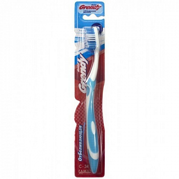 GRENDY Зубная щётка С-34 "Отбеливающая"/288