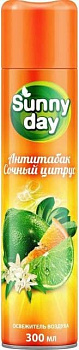 Sunny Day Освежитель воздуха "Антитабак. Сочный Цитрус" 300 см3 без ТУ *12 /27-001