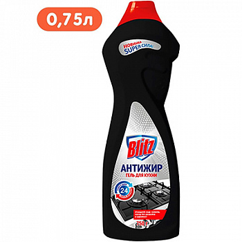 Blitz  Гель для кухни Антижир 750г *12