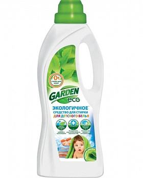 Garden Kids Экологичный гель для стирки детского белья с экстрактом Алоэ Вера, 1л.  /25-044