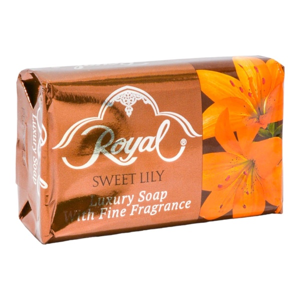 ROYAL Мыло туалетное твердое парфюмерное 