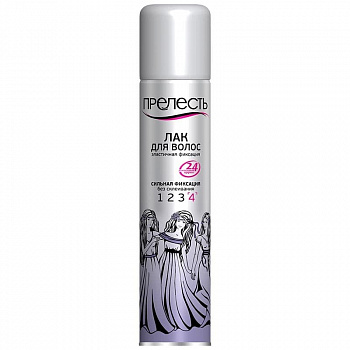 Прелесть Лак для волос "Сильная фиксация" СФ 200 см3  /18-007 *24