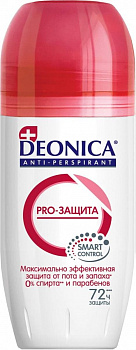 DEONICA Антиперспирант ролик "PRO-Защита" 50 мл/6   /11-493 /11-019