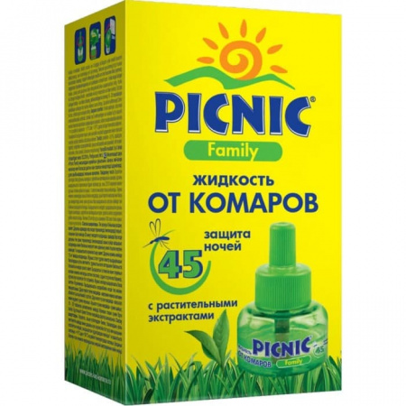 Picnic Family - жидкость от комаров 45 ночей (30мл) (12)