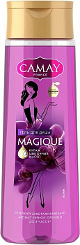 CAMAY Гель для душа "Черная Орхидея" 250мл (12шт)