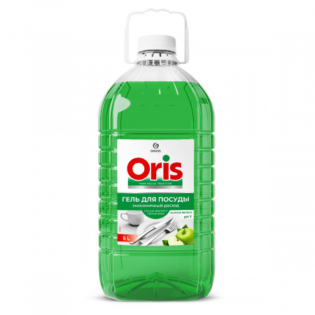ГРАСС Средство для мытья посуды «ORIS» Зеленое яблоко ПЭТ (5л) 126147