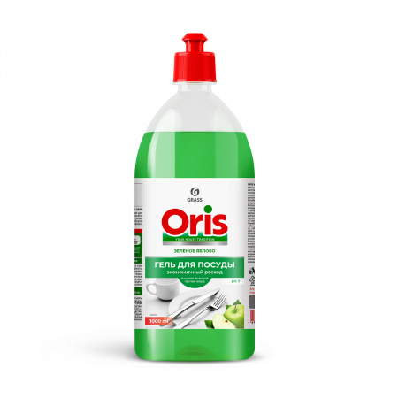 ГРАСС Средство для мытья посуды «ORIS» Зеленое яблоко (1000л) 126108