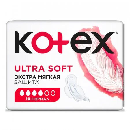 Kotex Ultra Soft Женские гигиенические прокладки 