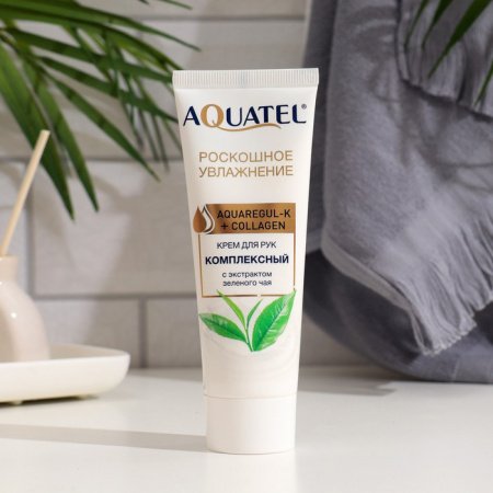 AQUATEL Крем для рук с экстрактом зеленого чая, туба 75 мл, ном.2651