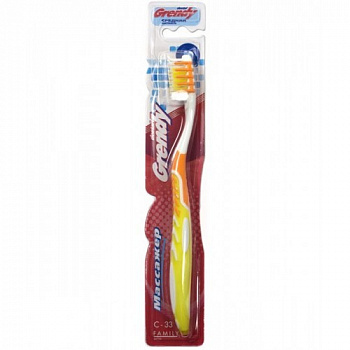 GRENDY Зубная щётка С-33 "Массажер"/288