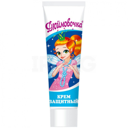 Кремы д/тела 'ВЕСНА Дюймовочка' (защитный 45 мл) в тубах из ламината с колпачком 'stand-up, ном.1838