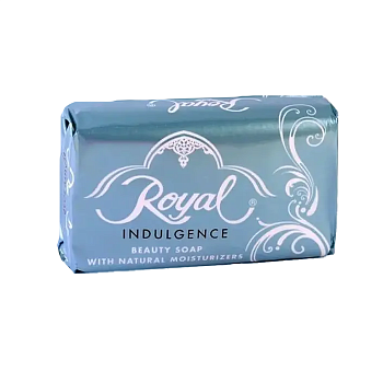 ROYAL Мыло туалетное твердое парфюмерное "Снисходительность Голубой" 120гр  /72шт/