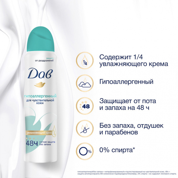 Dove Дезодорант-спрей 