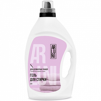 Гель для стирки ARLUNI деликатных тканей 2л, упак (4 шт)