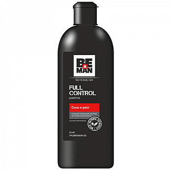 Шампунь "BE a MAN" Шампунь "Full Control" для всех типов 360мл 