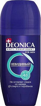 DEONICA FOR MEN Антиперспирант ролик "Невидимый" 50 мл*6   /11-484 /11-014