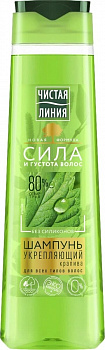 Чистая Линия Шампунь Крапива для всех типов волос 400мл (12шт)