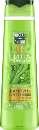 Чистая линия Шампунь Крапива 400мл (12шт)