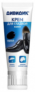 Дивидик Крем в тубе с намазком "Престиж" 75мл, черный НШ *24 /29-161