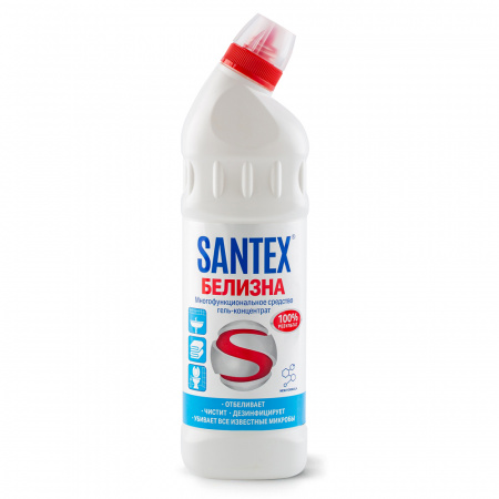 SANTEX Белизна гель-концентрат 1000г * 8