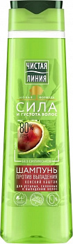 Чистая Линия Шампунь Фитотерапия Конский Каштан 400мл (12шт)