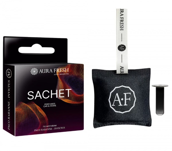 Аром-р AURA FRESH HOME SACHET PACO RABANNE-INVICTUS, кор. 24 шт