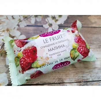 CAMAY Мыло туалетное твердое "Малина" 100 гр. (48 шт)