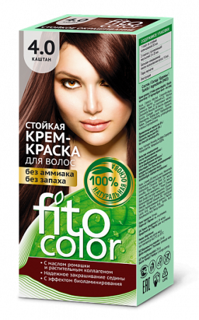 FITOCOLOR Стойкая крем-краска для волос 4.3 